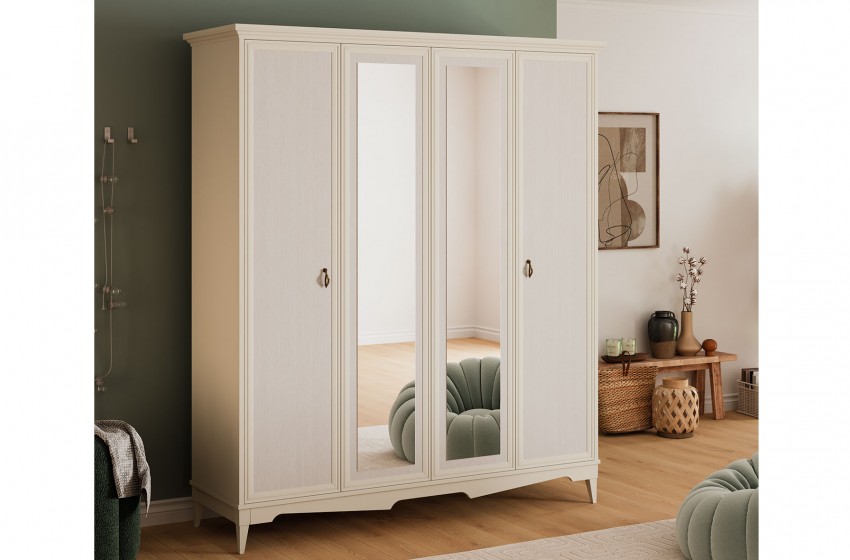 Agra 4 Kapılı Gardrop