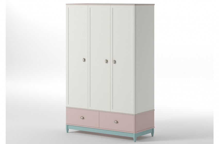 Love 3 Kapılı Gardrop