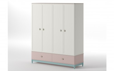 Love 4 Kapılı Gardrop