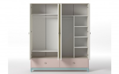 Love 4 Kapılı Gardrop