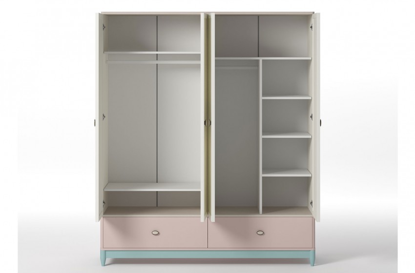 Love 4 Kapılı Gardrop