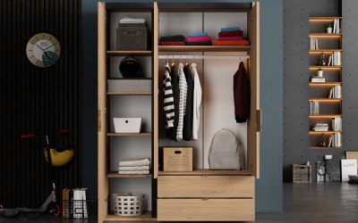 Luka Gardrop-3 Kapılı