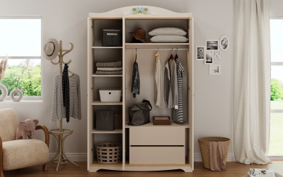 Mona 3 Kapılı Gardırop