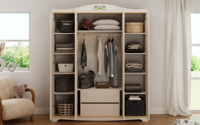 Mona 4 Kapılı Gardırop