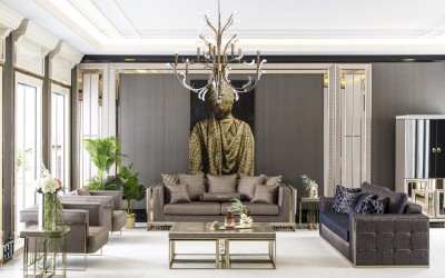 Versace Lüks Koltuk Takımı Versace Lüks Koltuk Takımı