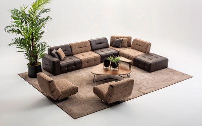 Domino Köşe Koltuk-Medium