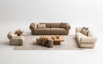 Puffy Koltuk Takımı-Gold