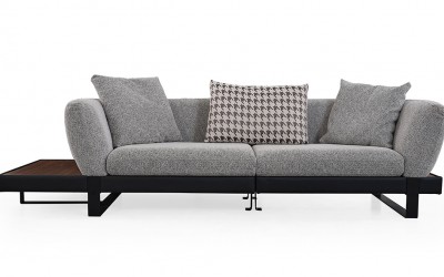 Dafni Üçlü Kanepe-Gri