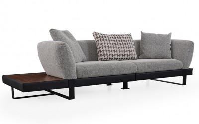 Dafni Üçlü Kanepe-Gri