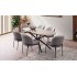 Aura Masa Takımı-Dore Sandalye
