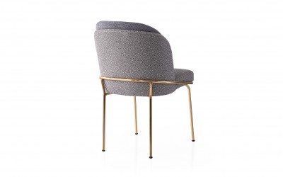 Dore Sandalye 6 Adet Gold Ayak