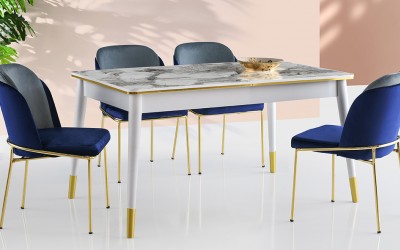 Flora Masa-Dore Sandalye