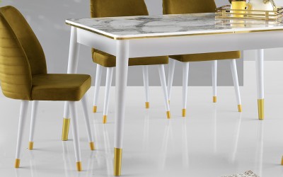 Flora Masa-Hugo Sandalye