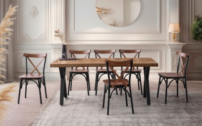 Gala Masa-Ahşap Ekol Sandalye