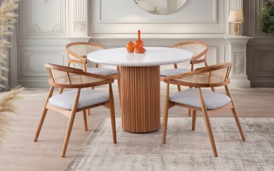 Otantik Masa-Atlas Sandalye