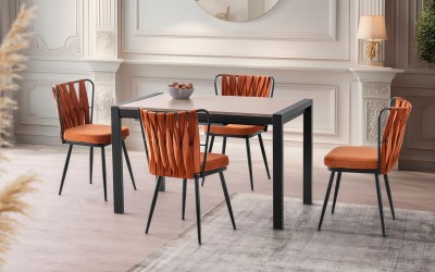 Silva Masa-Kuşaklı Sandalye