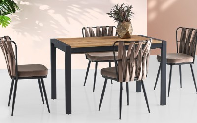 Silva Masa-Kuşaklı Sandalye