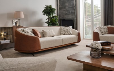 Bronze Dörtlü Kanepe