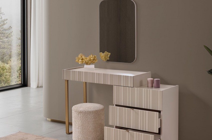 Hermes Bazalı Yatak Odası