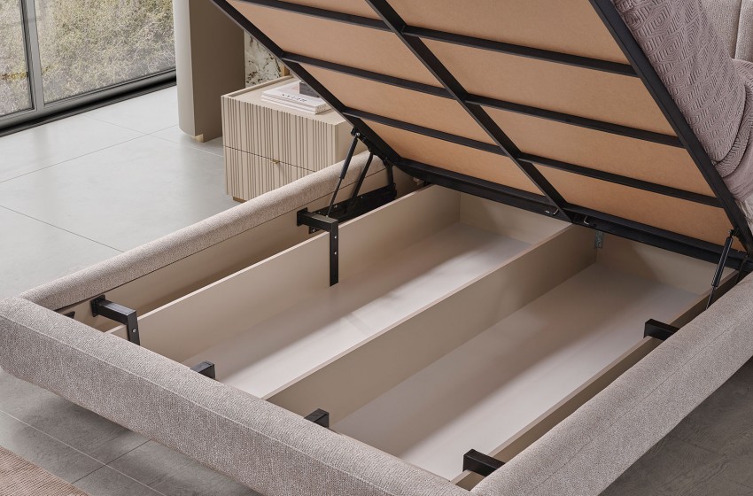 Hermes Bazalı Yatak Odası