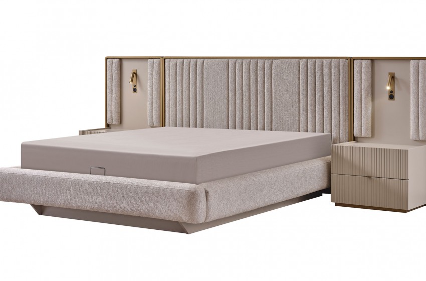 Hermes Bazalı Yatak Odası