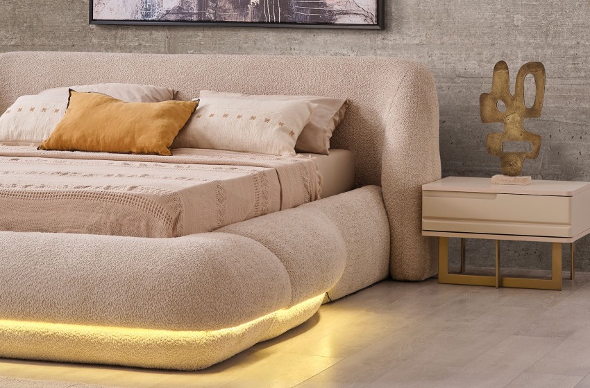 Oslo Bazalı Karyola ve Başucu