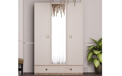 Mimoza 3 Kapılı Gardrop