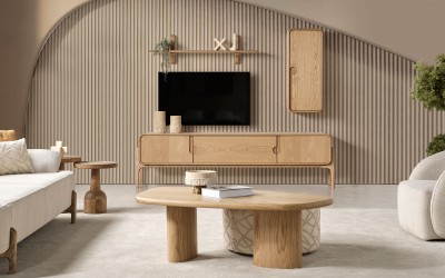 Oslo Meşe Tv Ünitesi