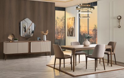 İcon Ceviz Yemek Odası