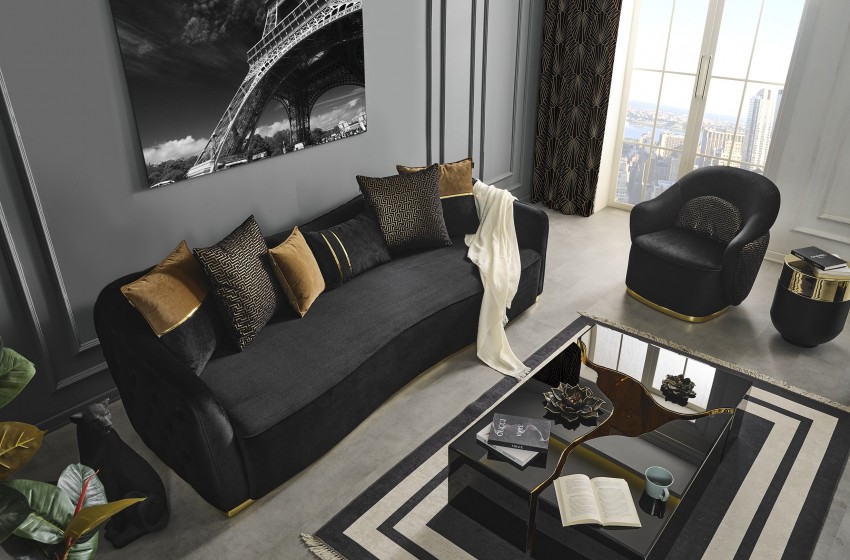Lounge Gold Orta Sehpa