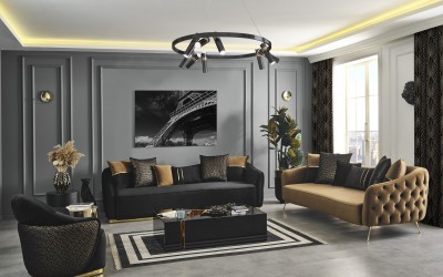 Lounge Gold Koltuk Takımı