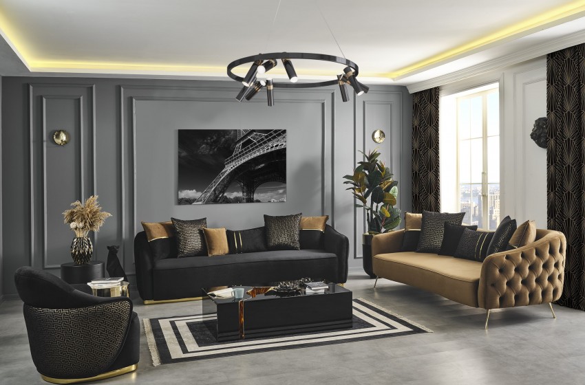 Lounge Gold Koltuk Takımı