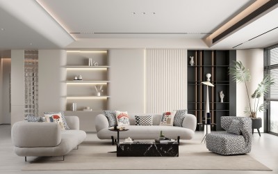 Manetti Koltuk Takımı Açık Mavi