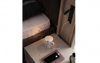 Marbel Bazalı Karyola ve Başucu 