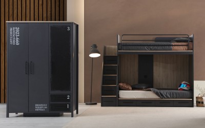 Retro Genç Odası-Ranzalı Retro Genç Odası-Ranzalı