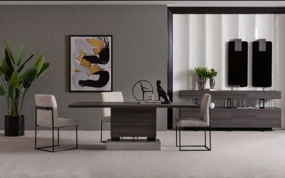 Manoco Ceviz Yemek Odası Manoco Ceviz Yemek Odası