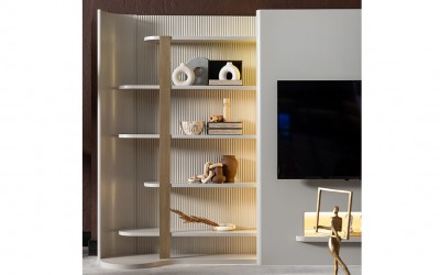 Porto kitaplıklı Tv Ünitesi