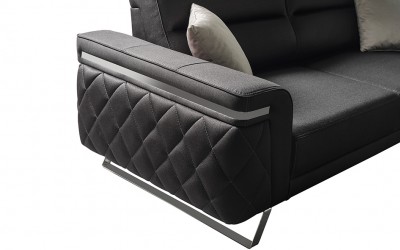 Voyager Siyah Kanepe