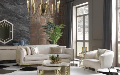 Fendi Titanyum Koltuk Takımı Fendi Titanyum Koltuk Takımı