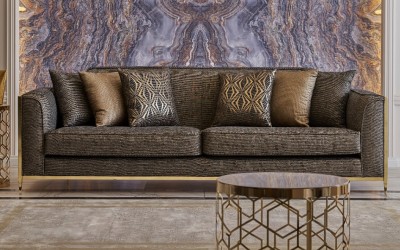 Fendi Üçlü Kanepe