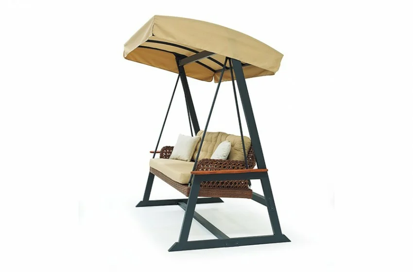 Hollywood Bej Rattan Bahçe Salıncak Hollywood Bej Rattan Bahçe Salıncak