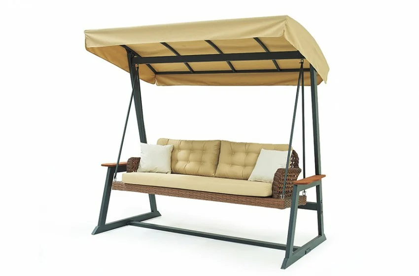 Hollywood Bej Rattan Bahçe Salıncak Hollywood Bej Rattan Bahçe Salıncak