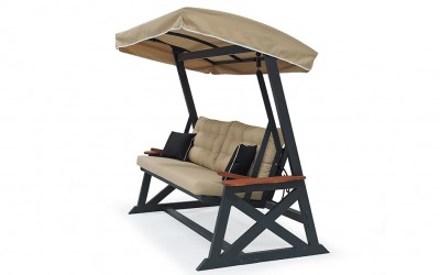 Hollywood Vizon Rattan Bahçe Salıncak Hollywood Vizon Rattan Bahçe Salıncak