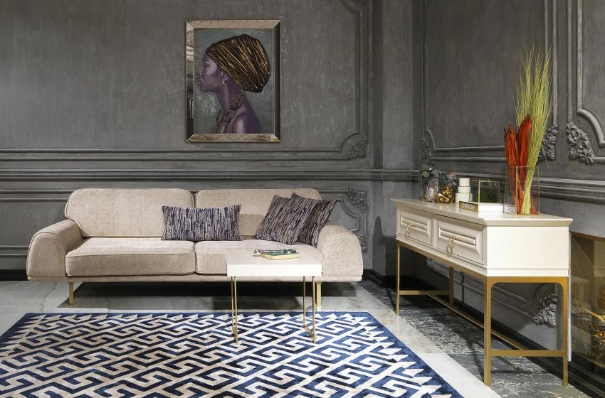 Nepal Krem Luxury Koltuk Takımı Nepal Krem Luxury Koltuk Takımı