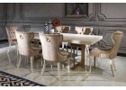 Nepal Krem Luxury Yemek Odası