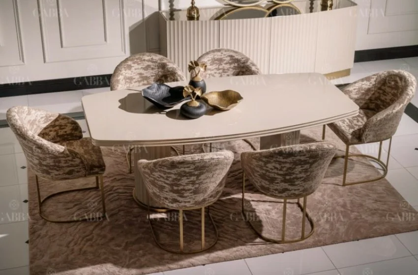Odessa Cappuccino Yemek Masası Takımı Odessa Cappuccino Yemek Masası Takımı