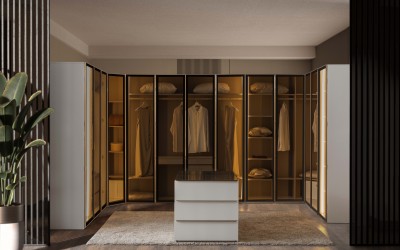 Noble Reflekte Kapaklı Giyinme Odası Noble Reflekte Kapaklı Giyinme Odası