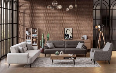 Plus Koltuk Takımı-Antrasit