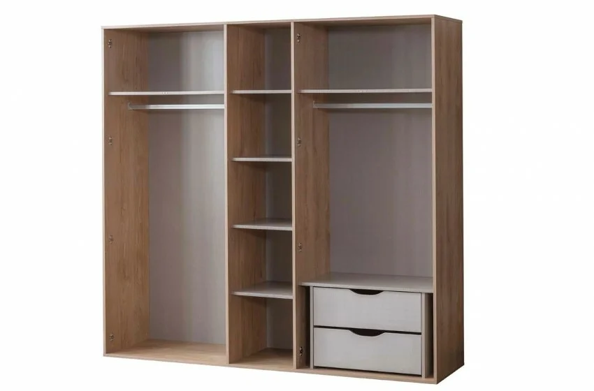 Plus 5 Kapılı Gardırop-Çekmeceli Plus 5 Kapılı Gardırop-Çekmeceli