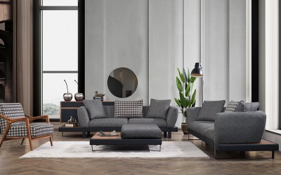 Dafni Koltuk Takımı-Füme